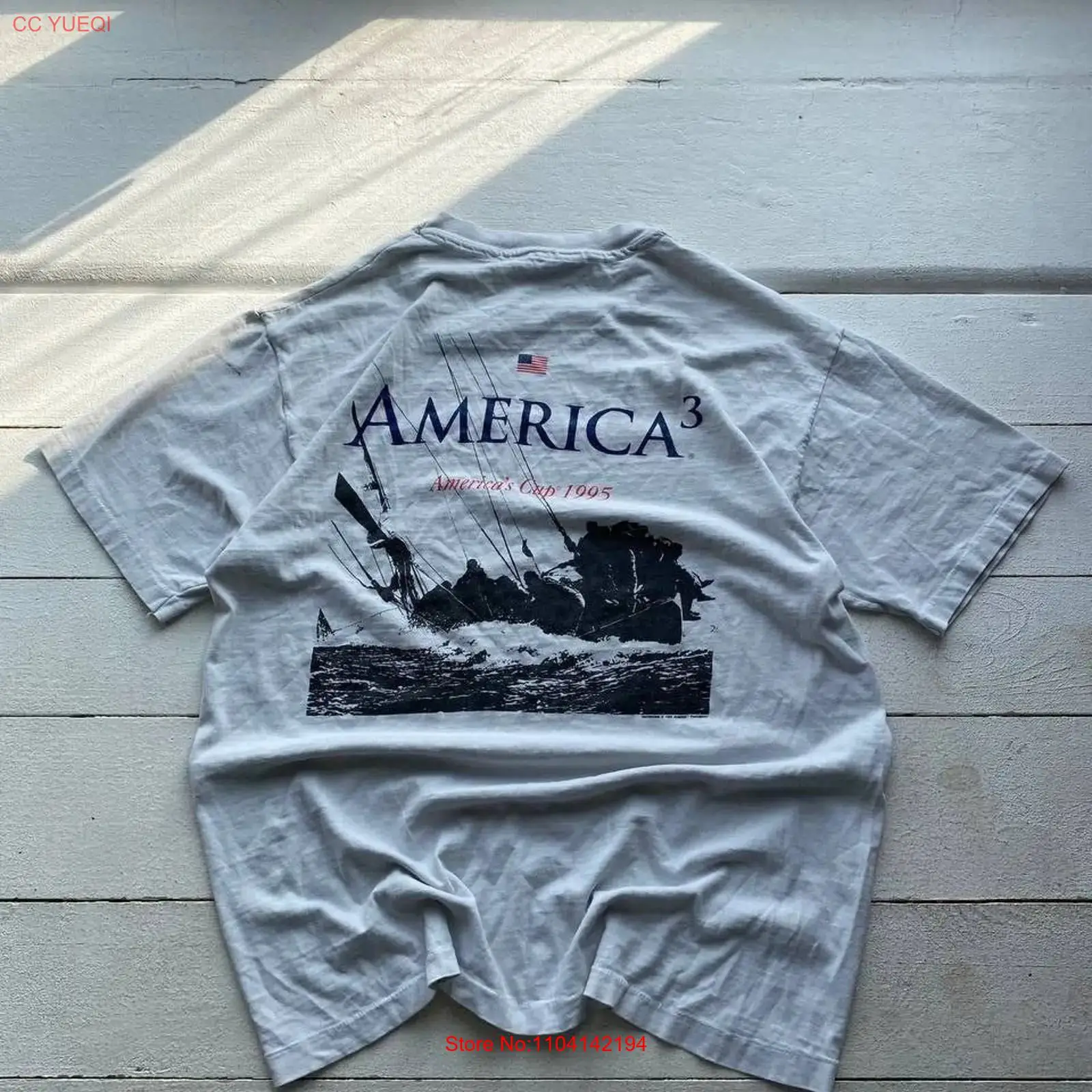 Vintage Fashion Archive - Koszulka męska 1995 VTG America's Cup