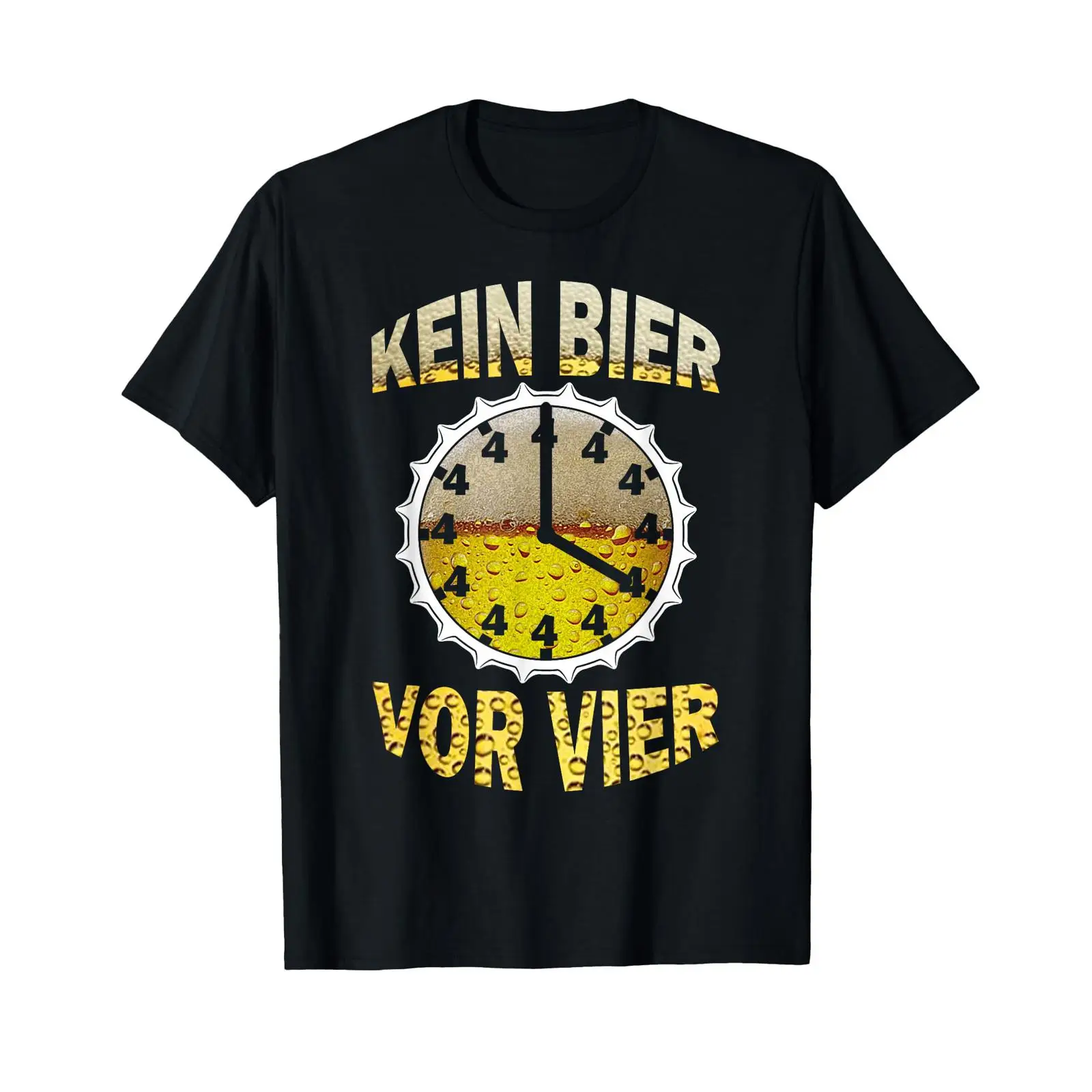 Vintage Fashion Quotes - Koszulka z niemieckim napisem: „Kein Bier