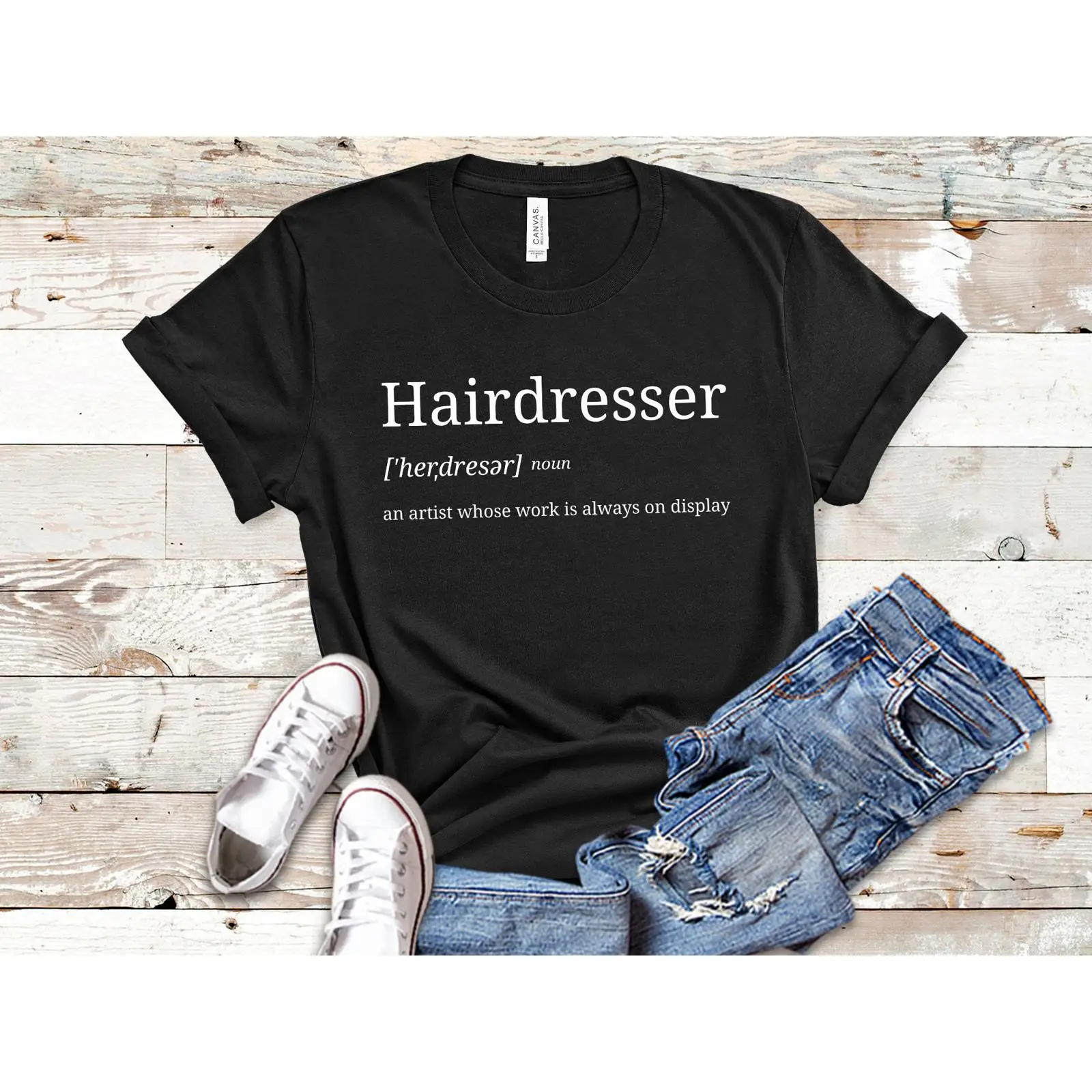 Vintage Fashion Quotes - Koszulka Fryzjerska Fryzjer Fryzjerka Do Cytatu