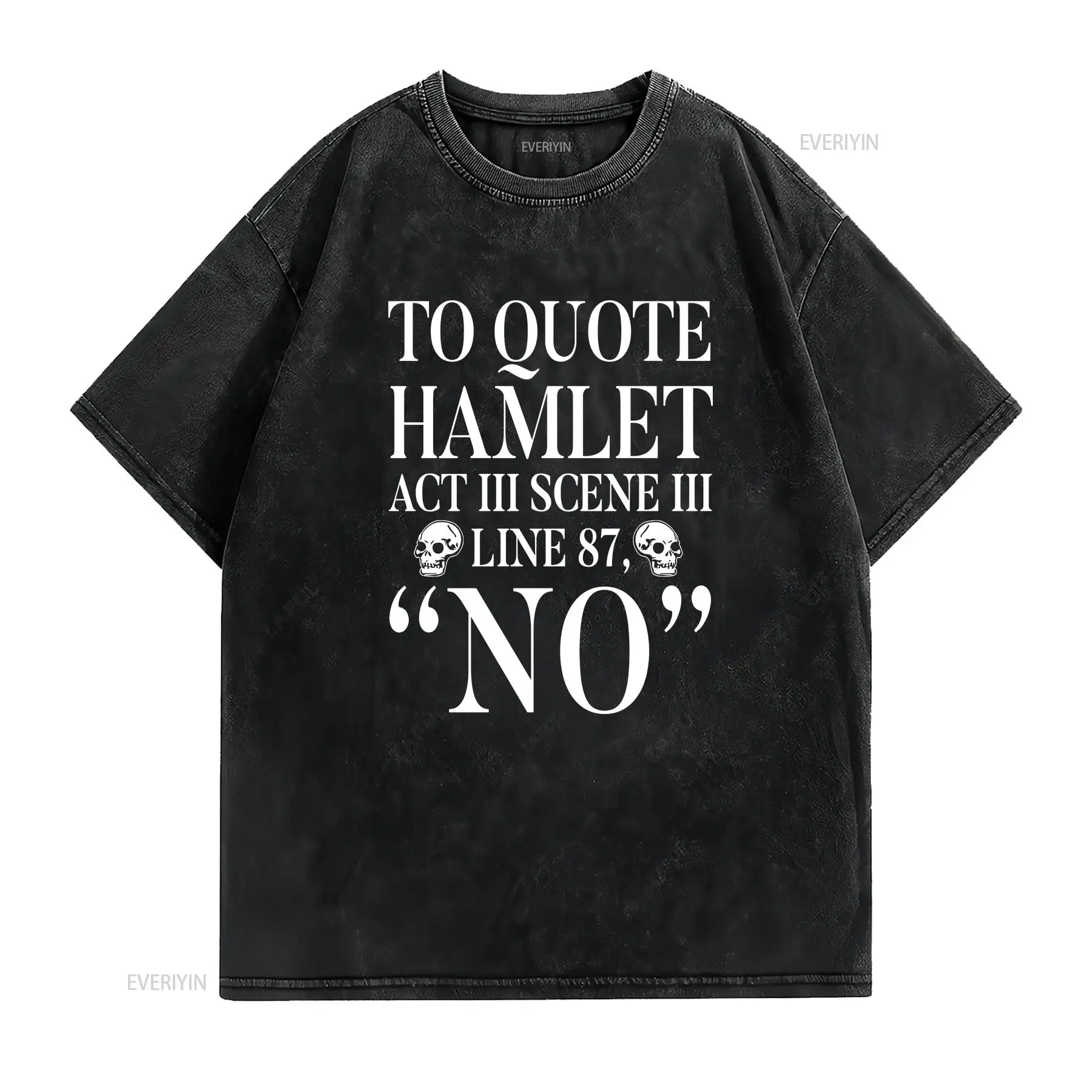 Koszulka z cytatem z Hamleta S – Vintage Fashion Quotes recenzja i cena