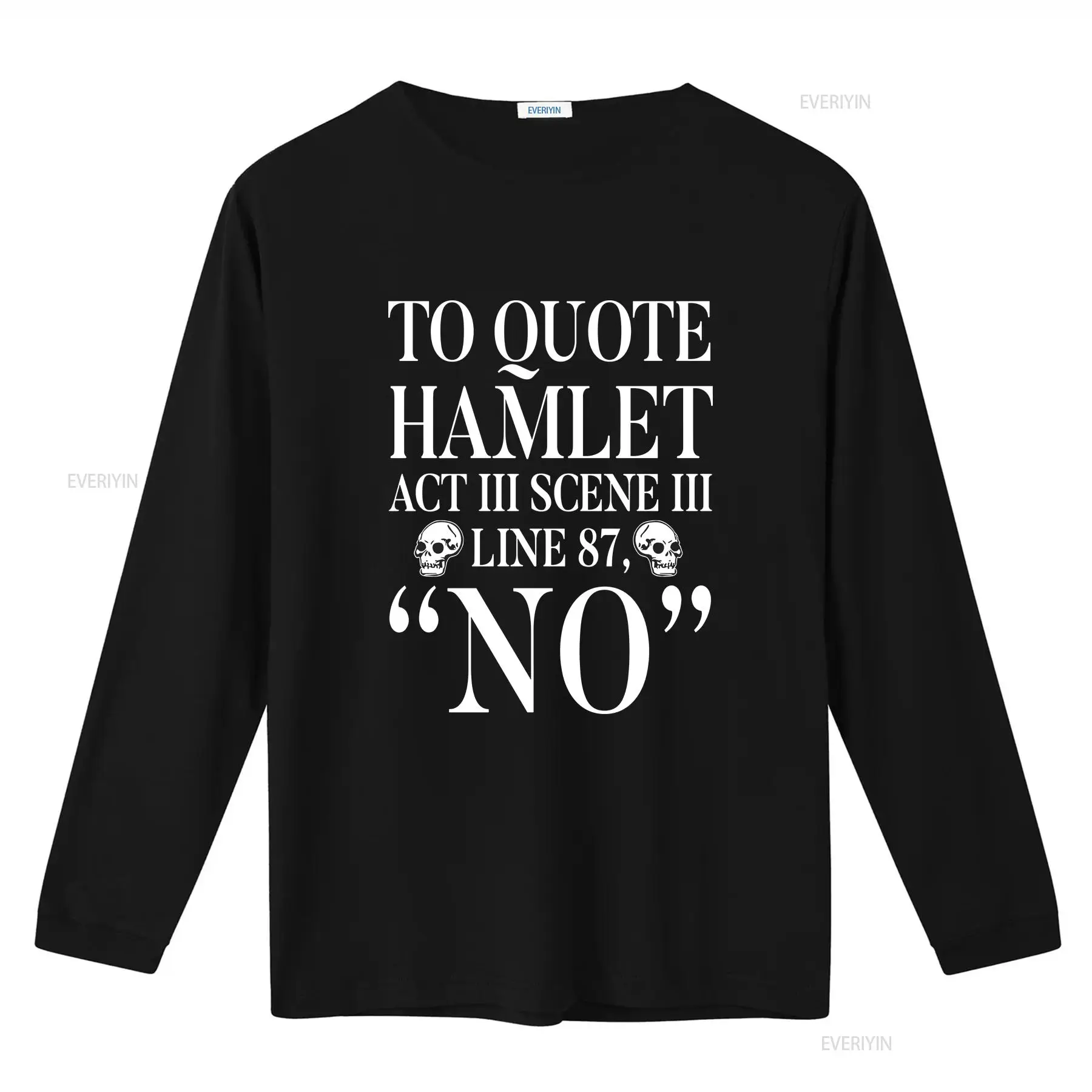 Koszulka z cytatem z Hamleta S – Vintage Fashion Quotes recenzja i cena