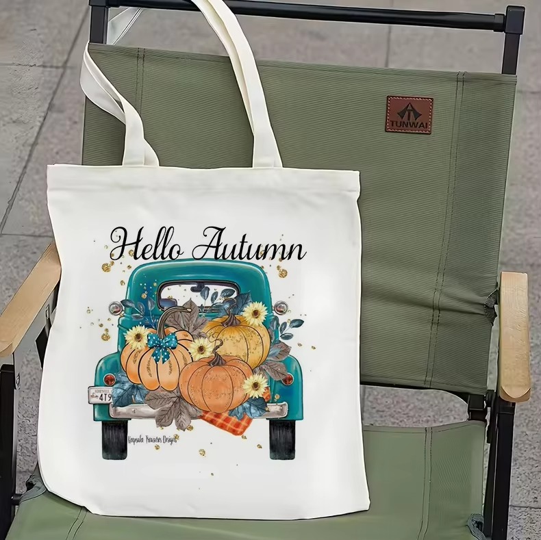 Torba płócienna Hello Autumn V – Vintage Fashion Shop recenzja i cena