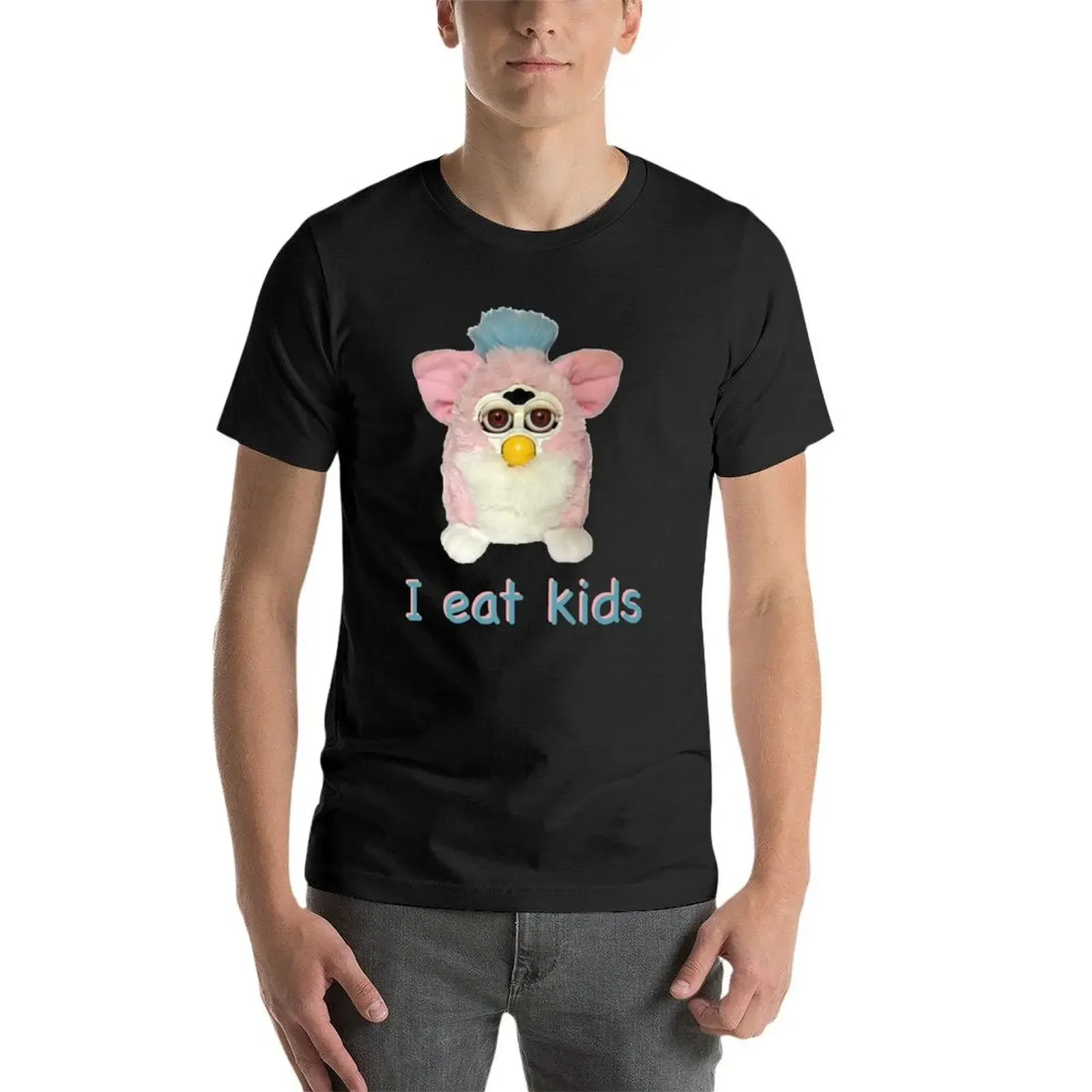 Koszulka z grafiką Furby I eat – Vintage Fashion Archive recenzja i cena