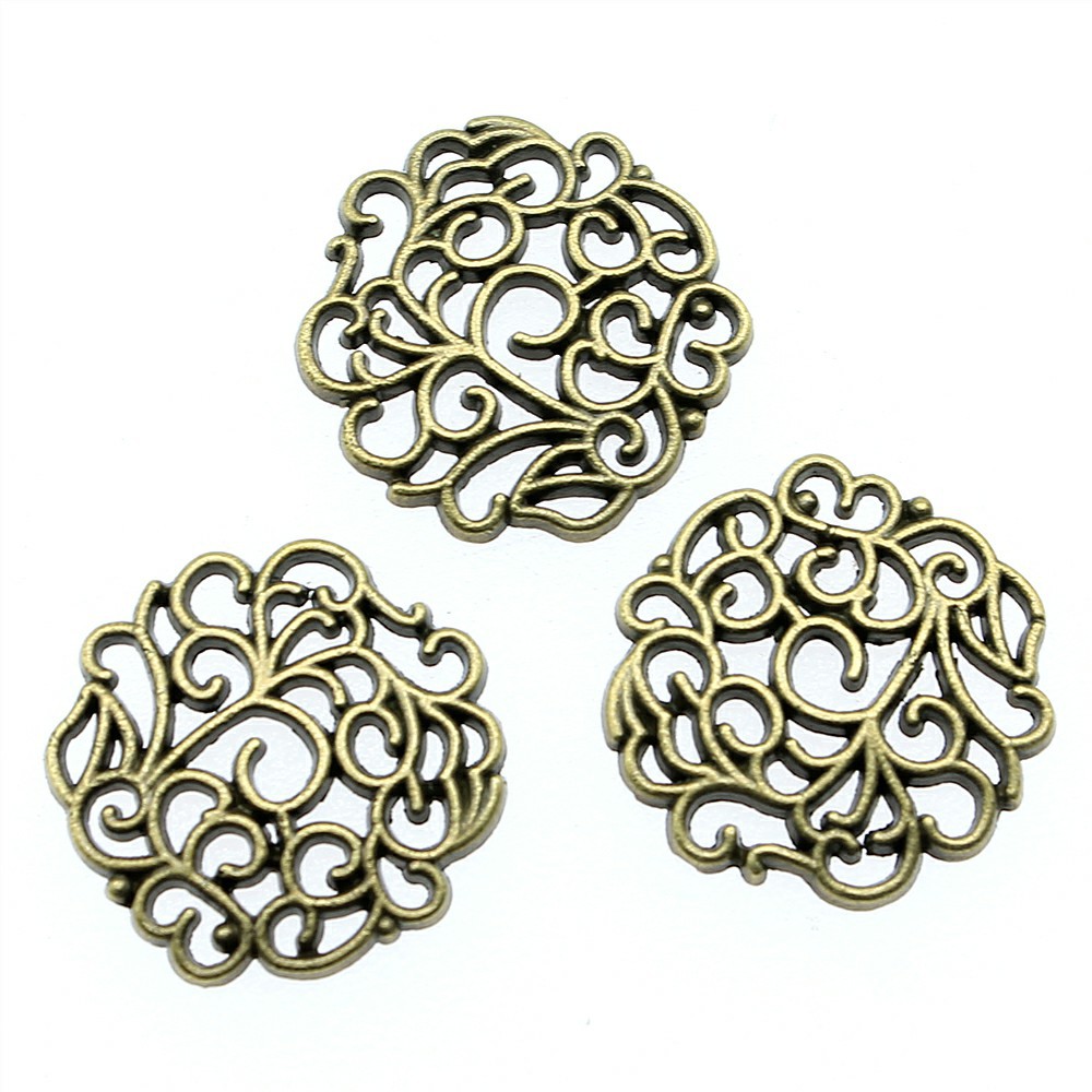 10 szt. 18x18mm 2 Kolory Antyc – Vintage Fashion Nova recenzja i cena