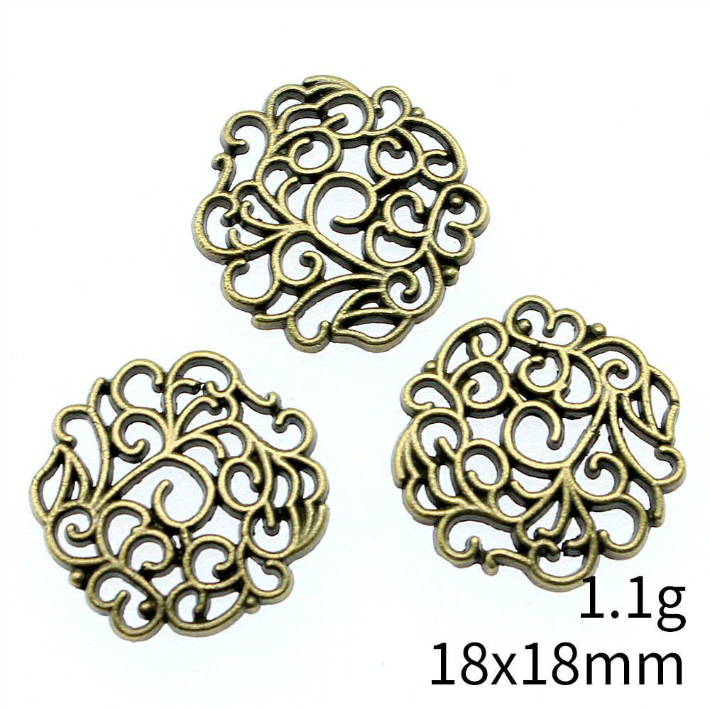 10 szt. 18x18mm 2 Kolory Antyc – Vintage Fashion Nova recenzja i cena