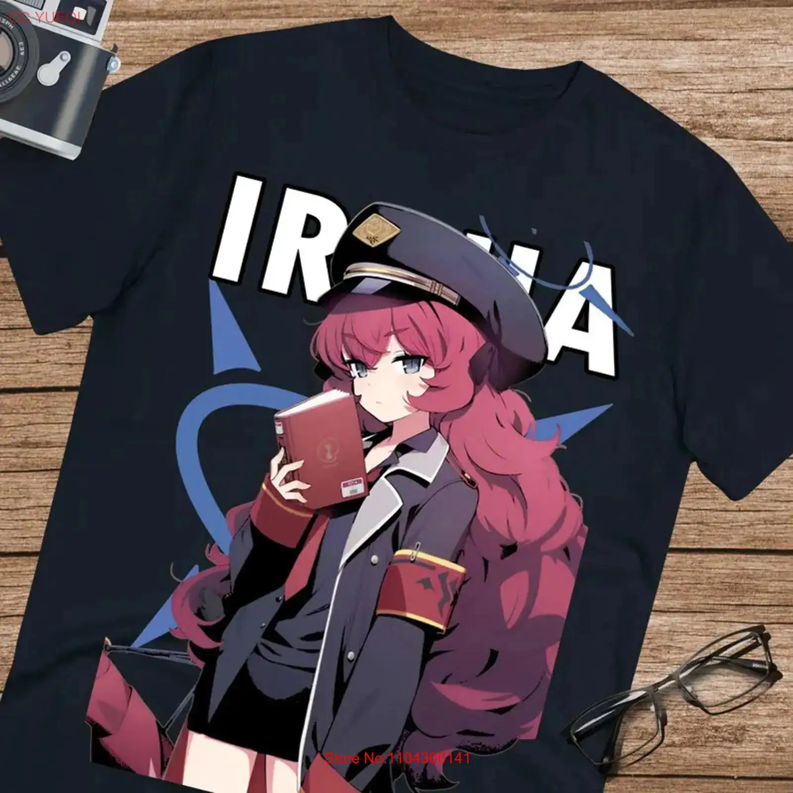 Koszulka Anime Iroha Blue Arch – Vintage Fashion Archive recenzja i cena