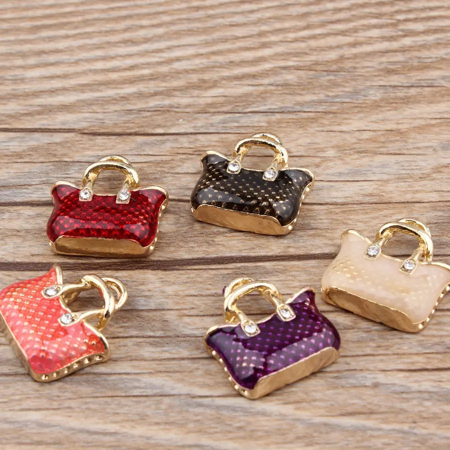 10 szt. Metalowa emaliowana me – Vintage Fashion Wholesale recenzja i cena