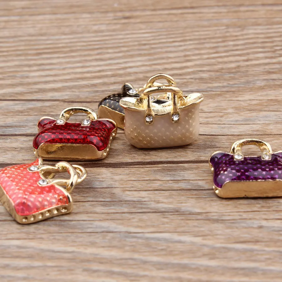 10 szt. Metalowa emaliowana me – Vintage Fashion Wholesale recenzja i cena